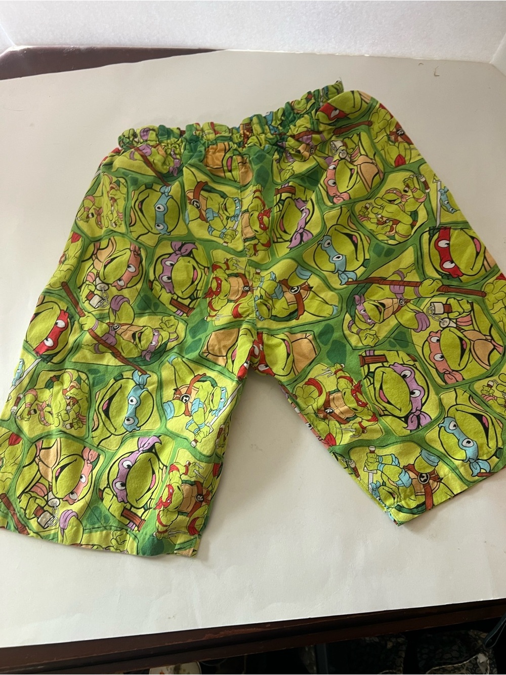 Vintage Teenage Mutant Ninja Turtles handmade shorts kids - Picture 5 of 9